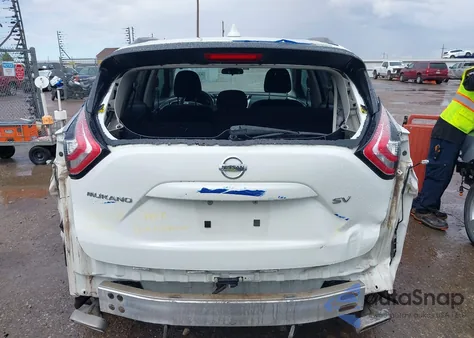 2017 Nissan Murano Sv z USA, uszkodzony, nr VIN 5N1AZ2MG7HN185543